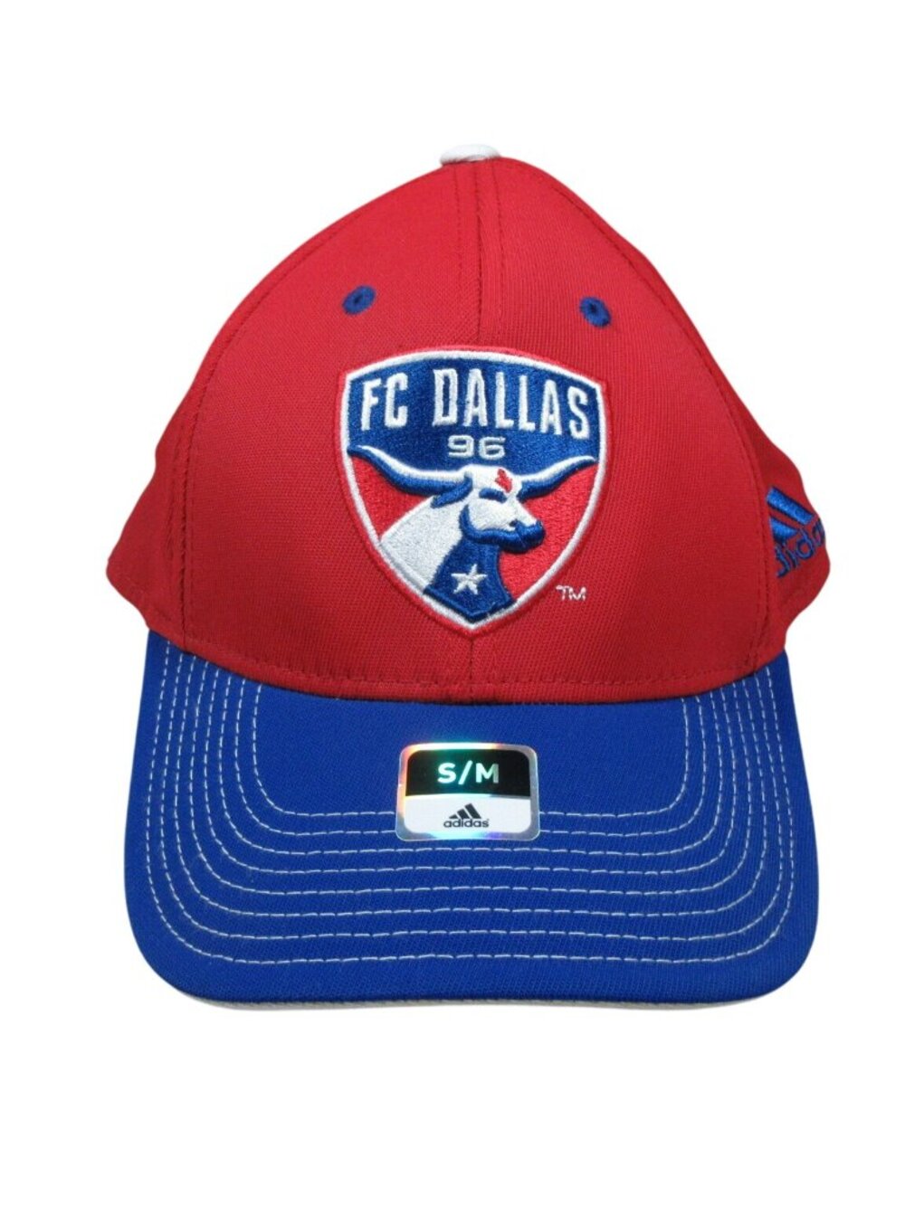 adidas mens FC Dallas nylon  MLS soccer hat S  EUC
